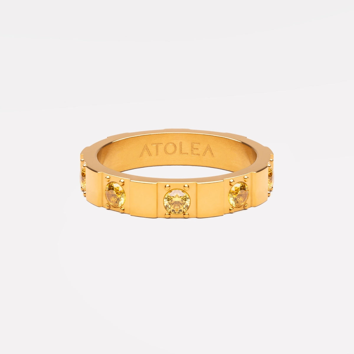 Lemon Band Ring