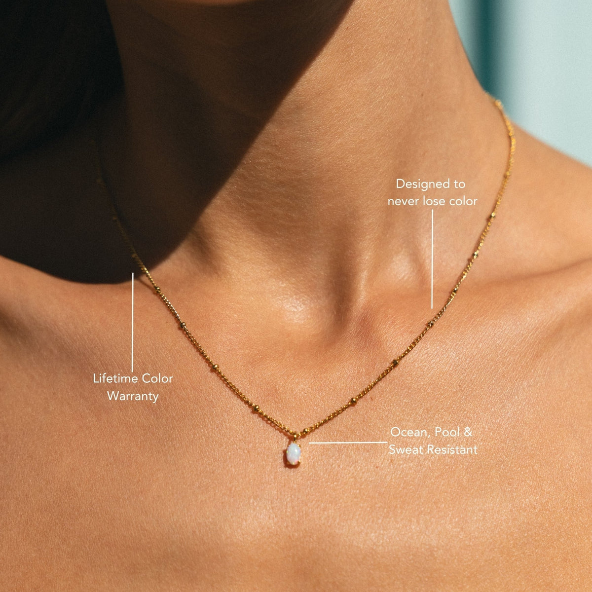 Collar de ópalo