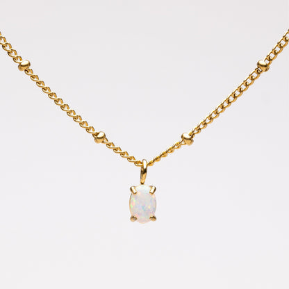 Collar de ópalo