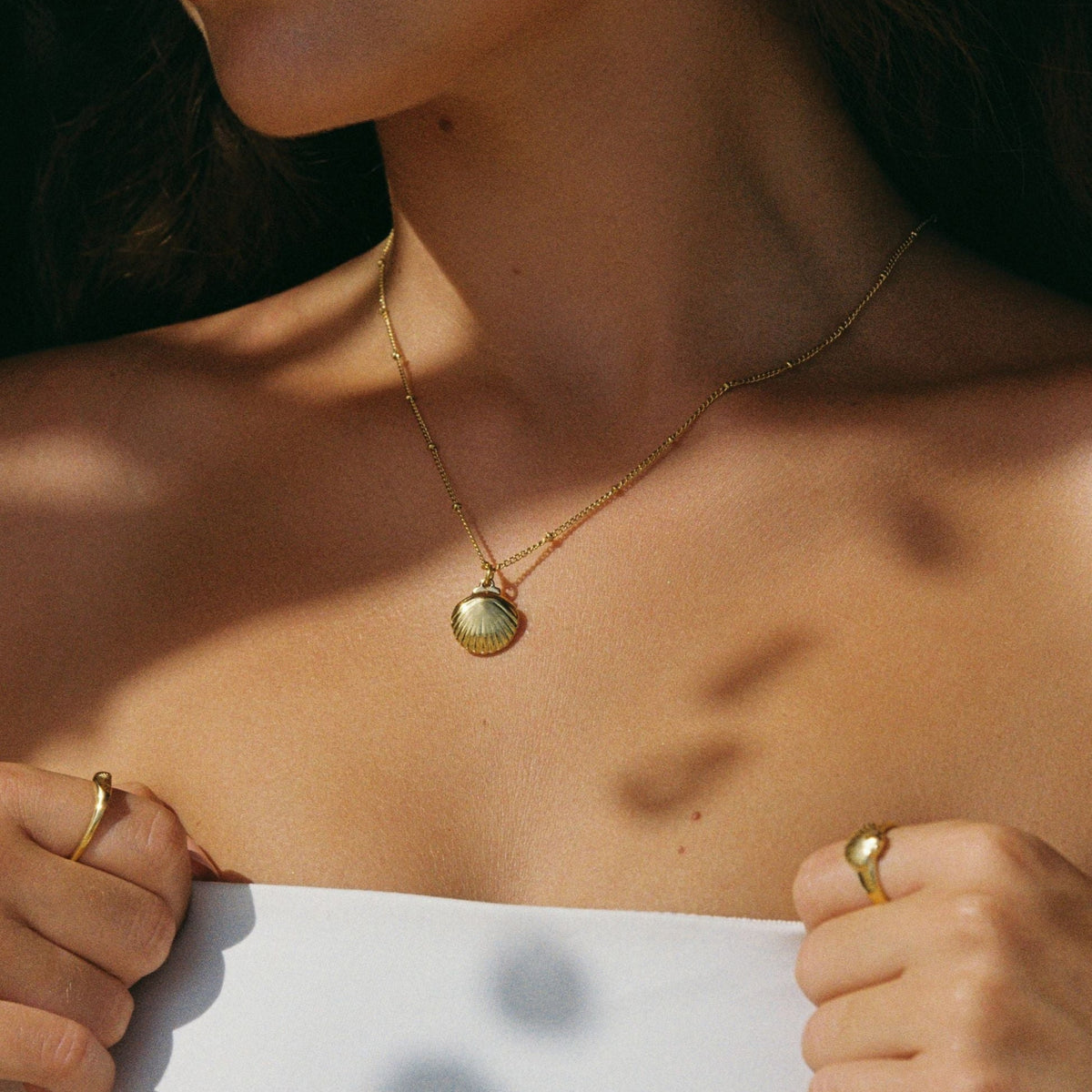 Collar de conchas
