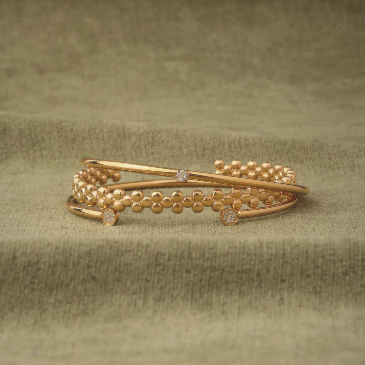 Brazalete solar delgado